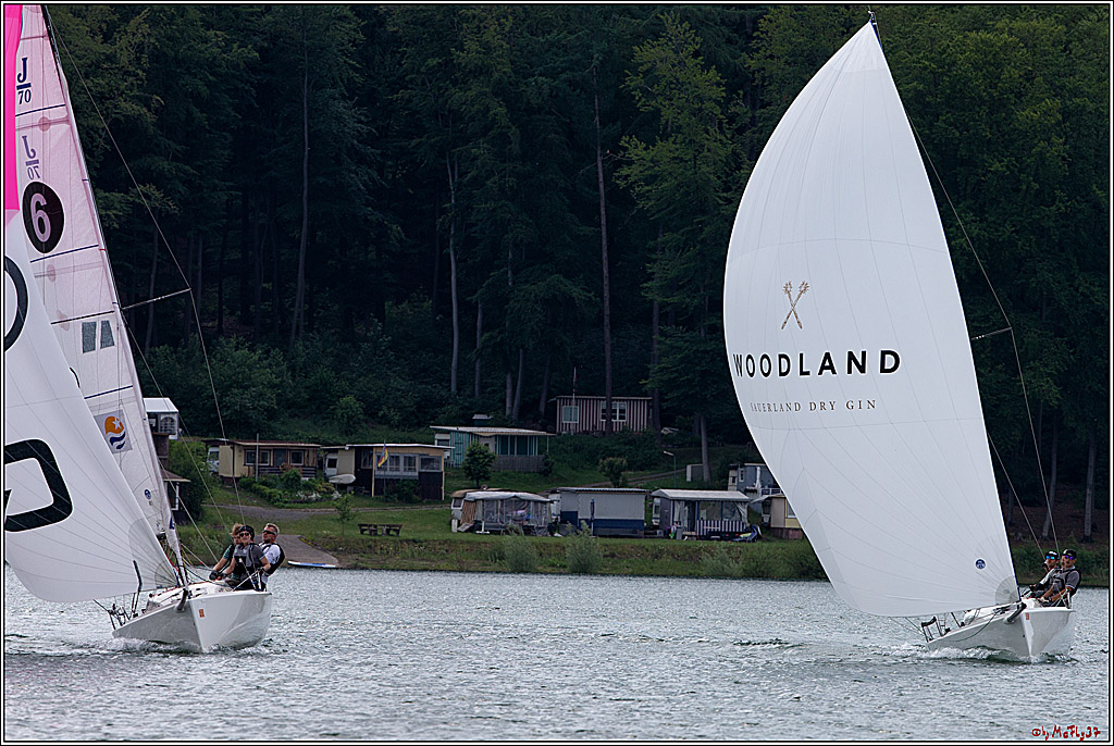 J70 - WOODLAND, 12.06.2021 Segelboot; Segeln; Woodland; Spinnaker; J70; Sorpesee; Sauerland